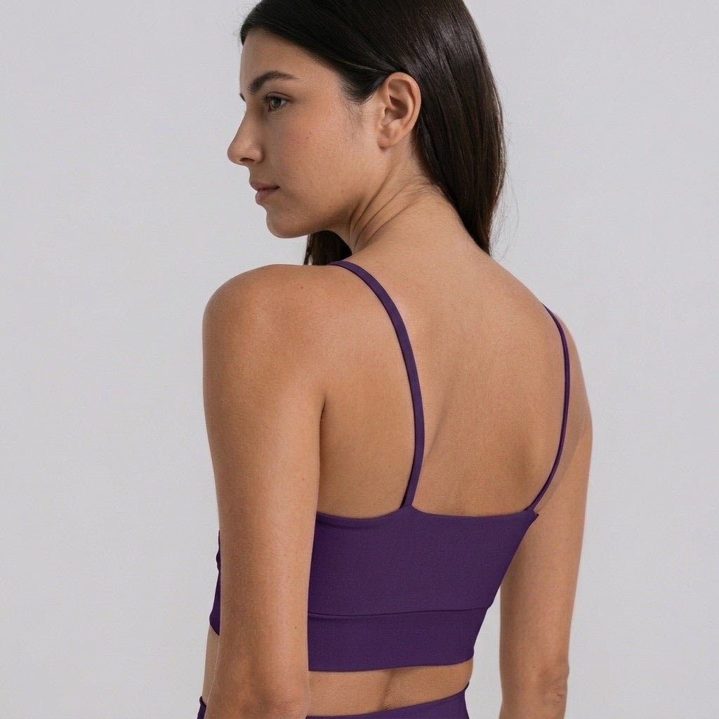 Purple Sports Tank Top