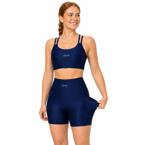 Conjunto Move – Azul Marino para mujer de Zareli Active