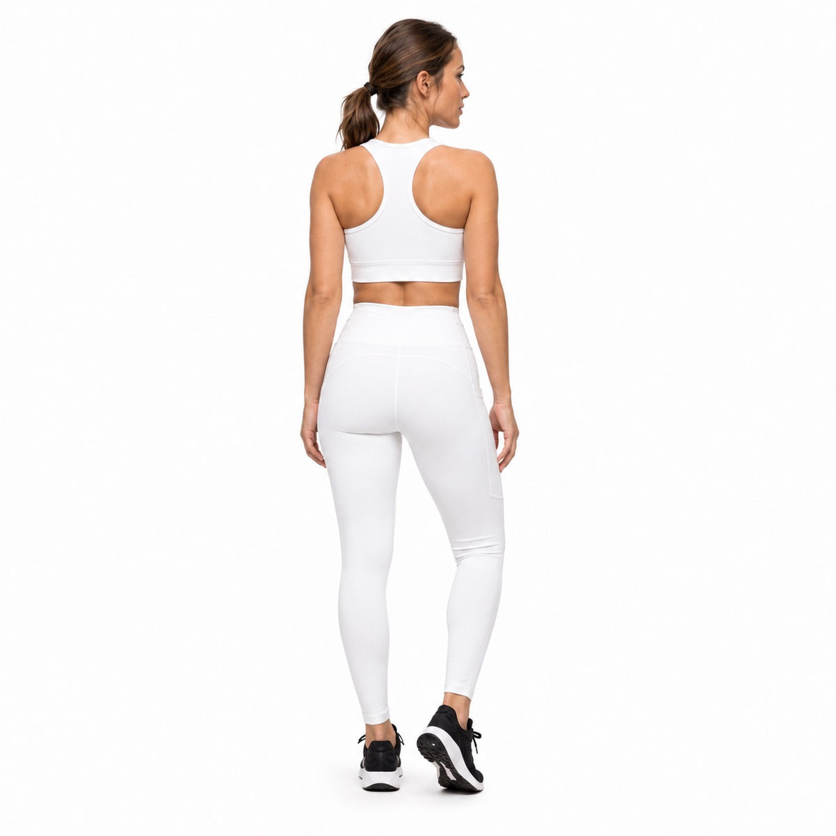 Sculpt Set with Pockets – White