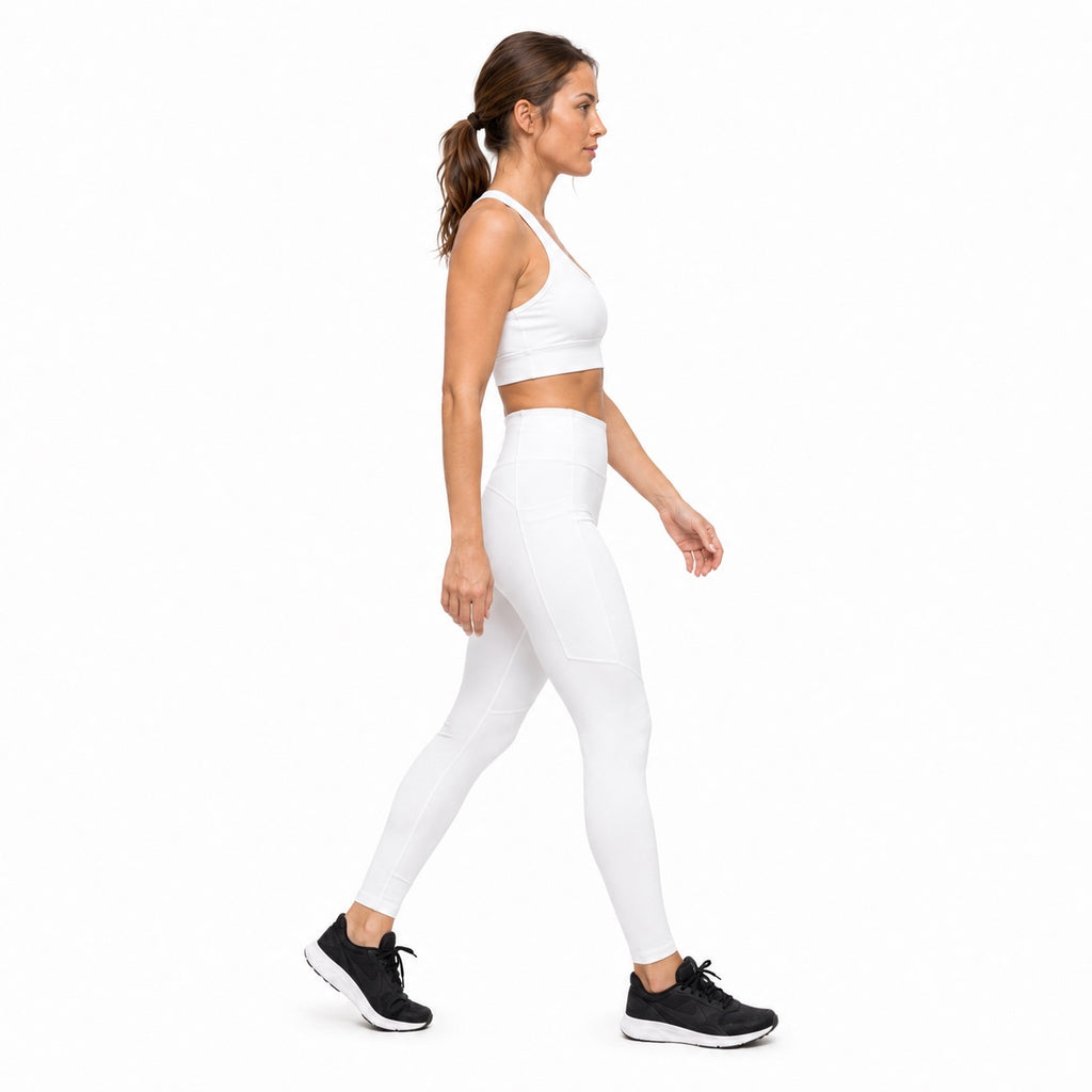 Sculpt Set with Pockets – White