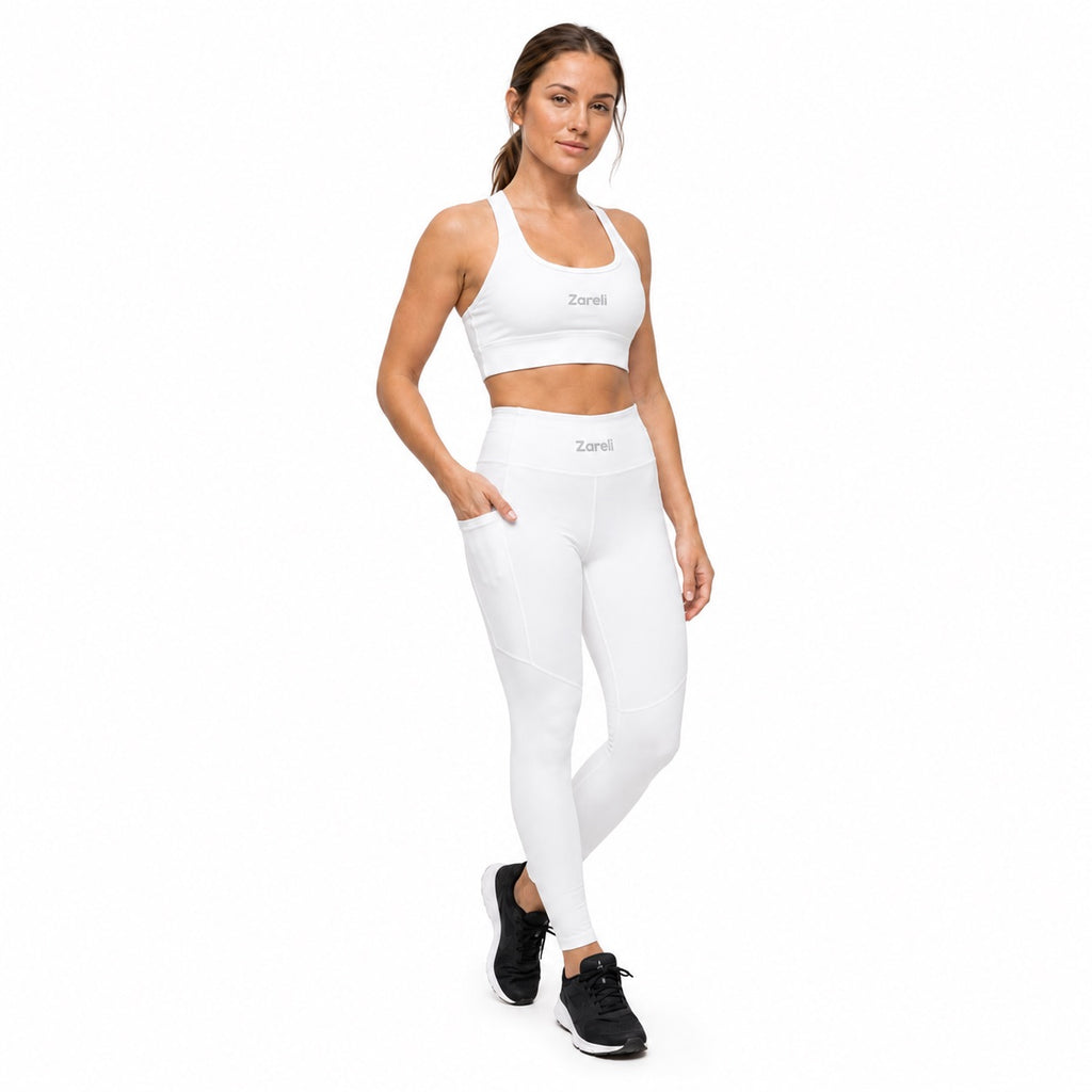 Sculpt Set with Pockets – White