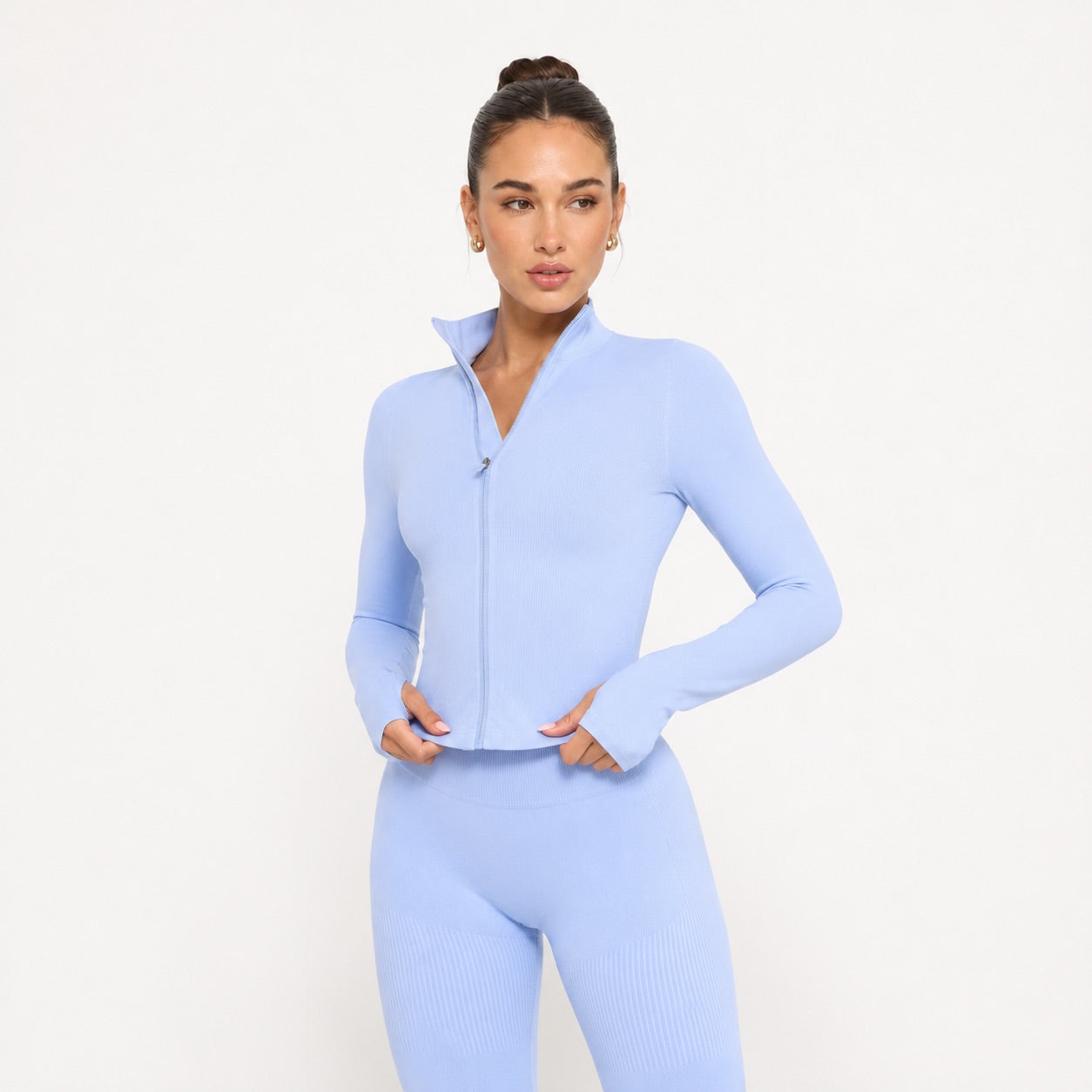 Sculpt Zip Set – Baby Blue