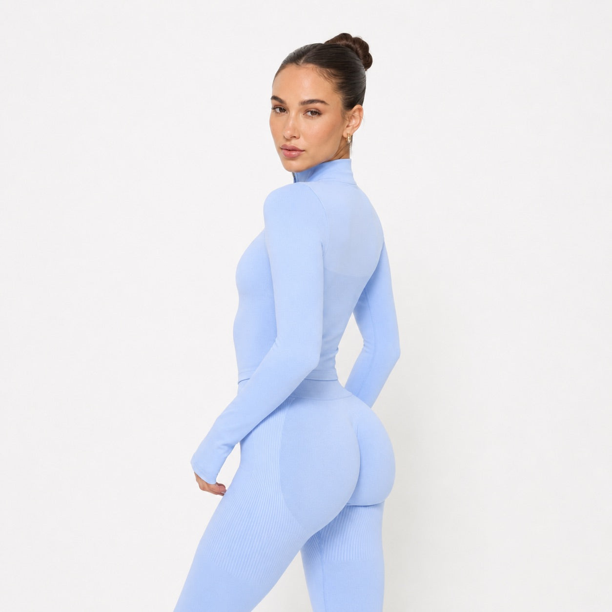Sculpt Zip Set – Baby Blue