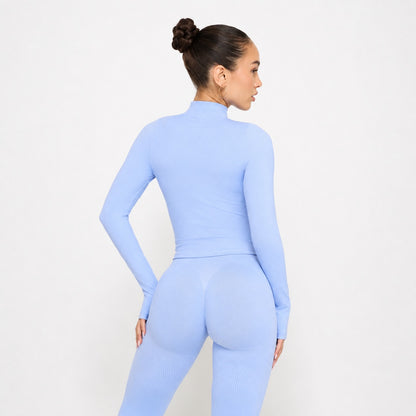 Sculpt Zip Set – Baby Blue
