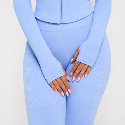 Sculpt Zip Set – Baby Blue