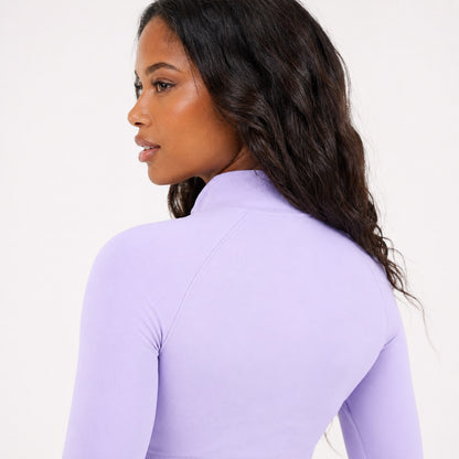 Sculpt Zip Set – Lavender Glow