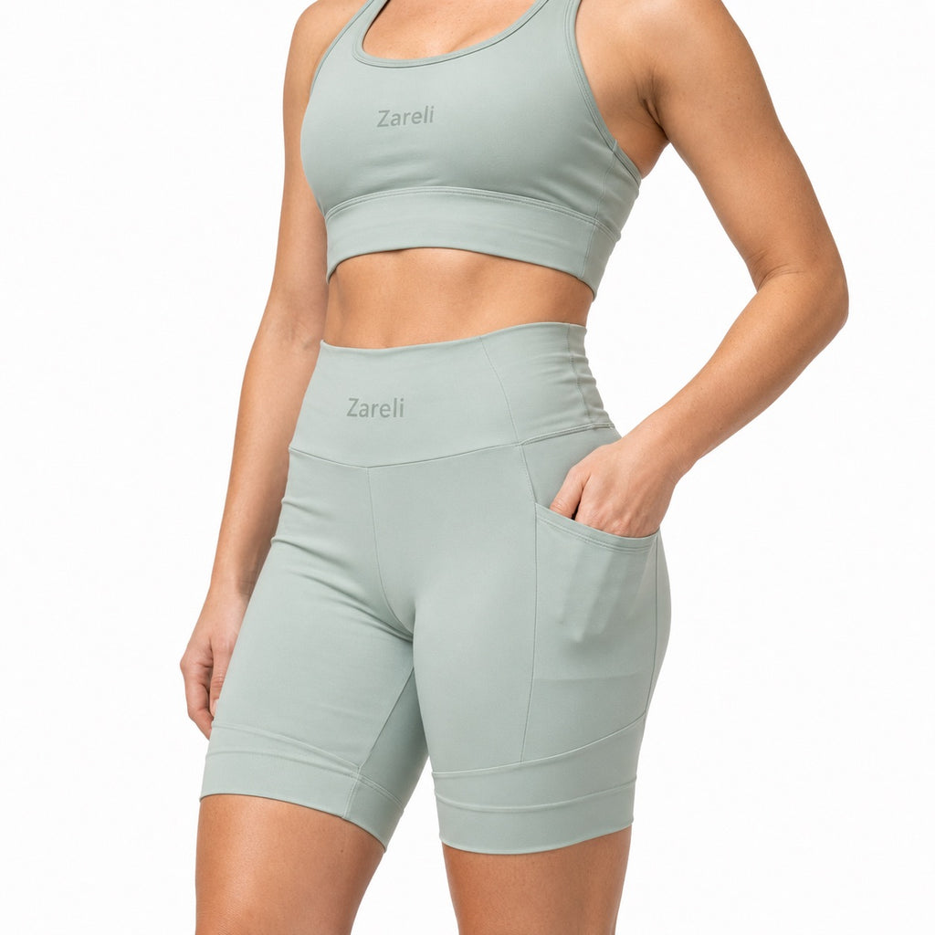 Move Set with Pockets – Soft Green