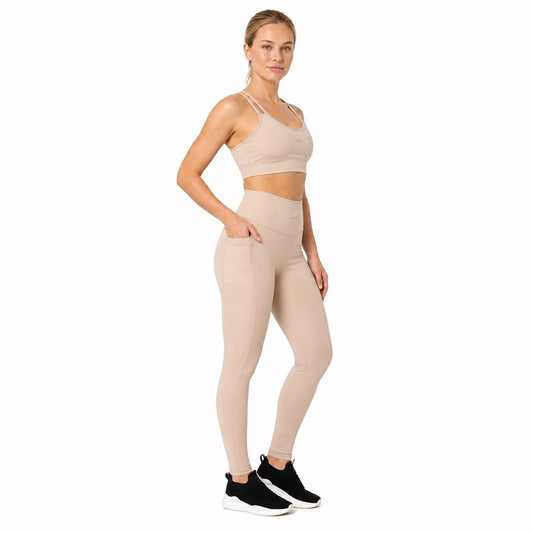 Nude Sculpt Leggings with Pockets