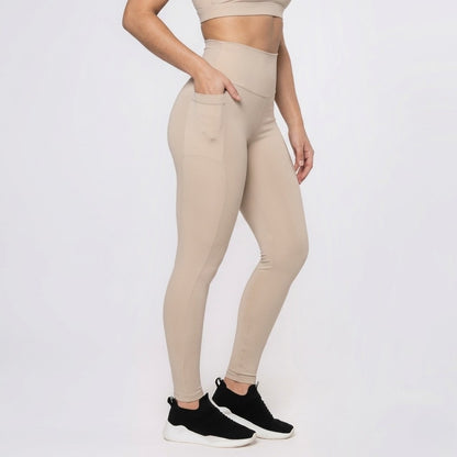Nude Sculpt Leggings with Pockets