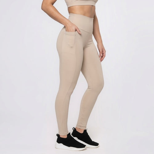 Nude Sculpt Leggings with Pockets