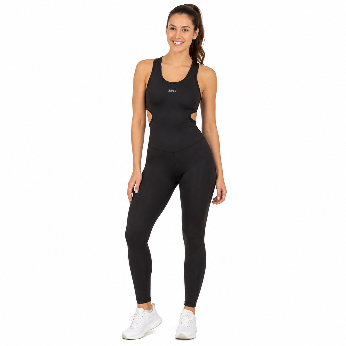 Sculpt Jumpsuit – Black
