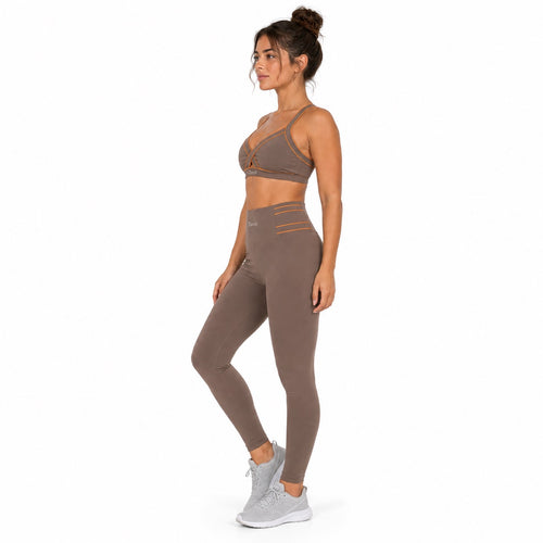 Conjunto Sculpt Wrap – Moca para mujer, vista 2