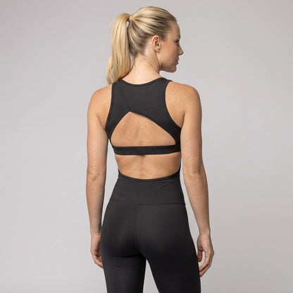Sculpt Jumpsuit – Black
