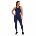 Navy Blue Sleeveless Sports Top