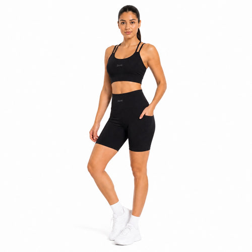 Conjunto Move – Negro para mujer, vista 2