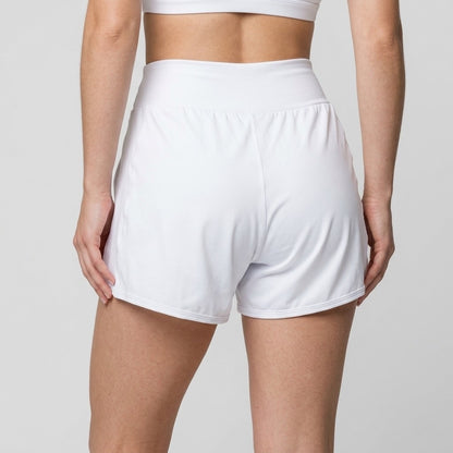 White Air Shorts with Pockets