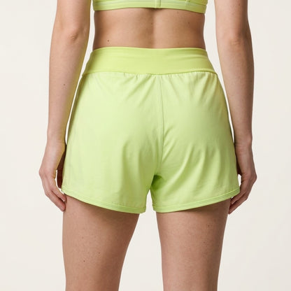 Citrus Green Air Shorts with Pockets