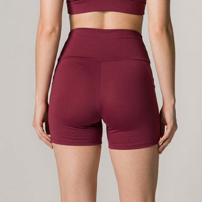 Marsala Performance Shorts with Pockets