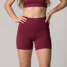 Marsala Performance Shorts with Pockets