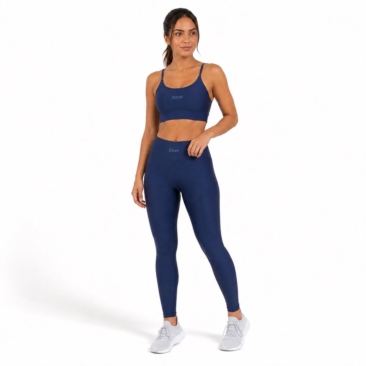 Navy Blue Sports Tank Top