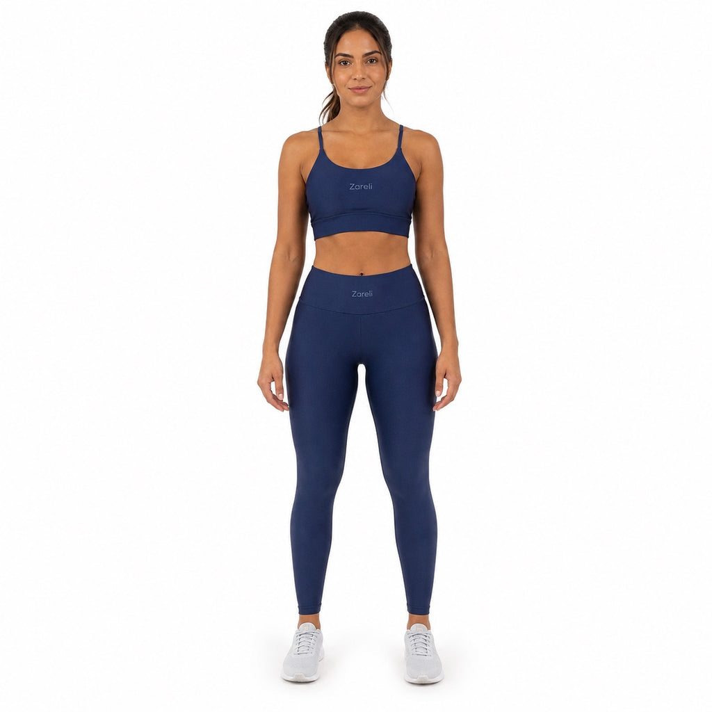 Navy Blue Sports Tank Top