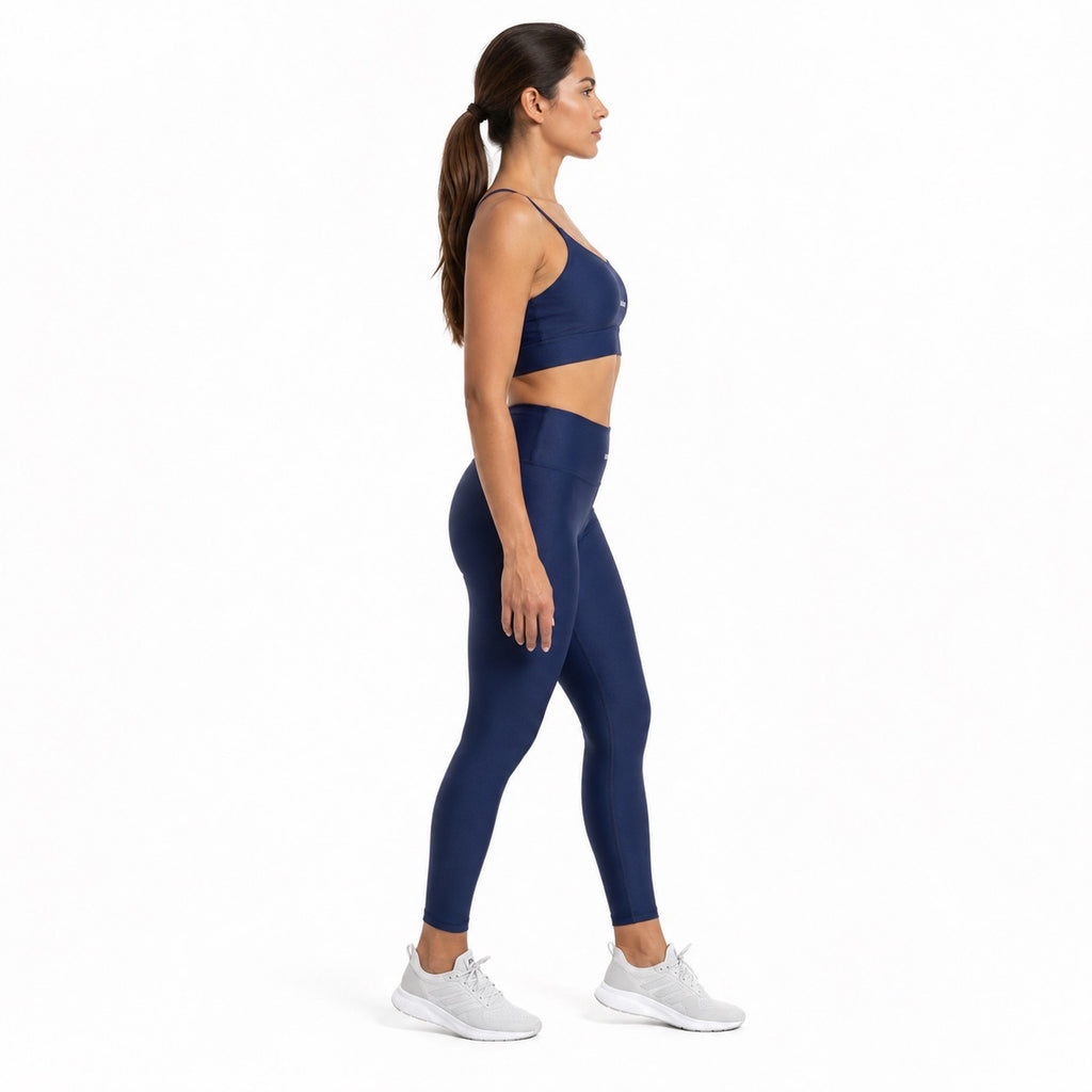 Navy Blue Sports Tank Top