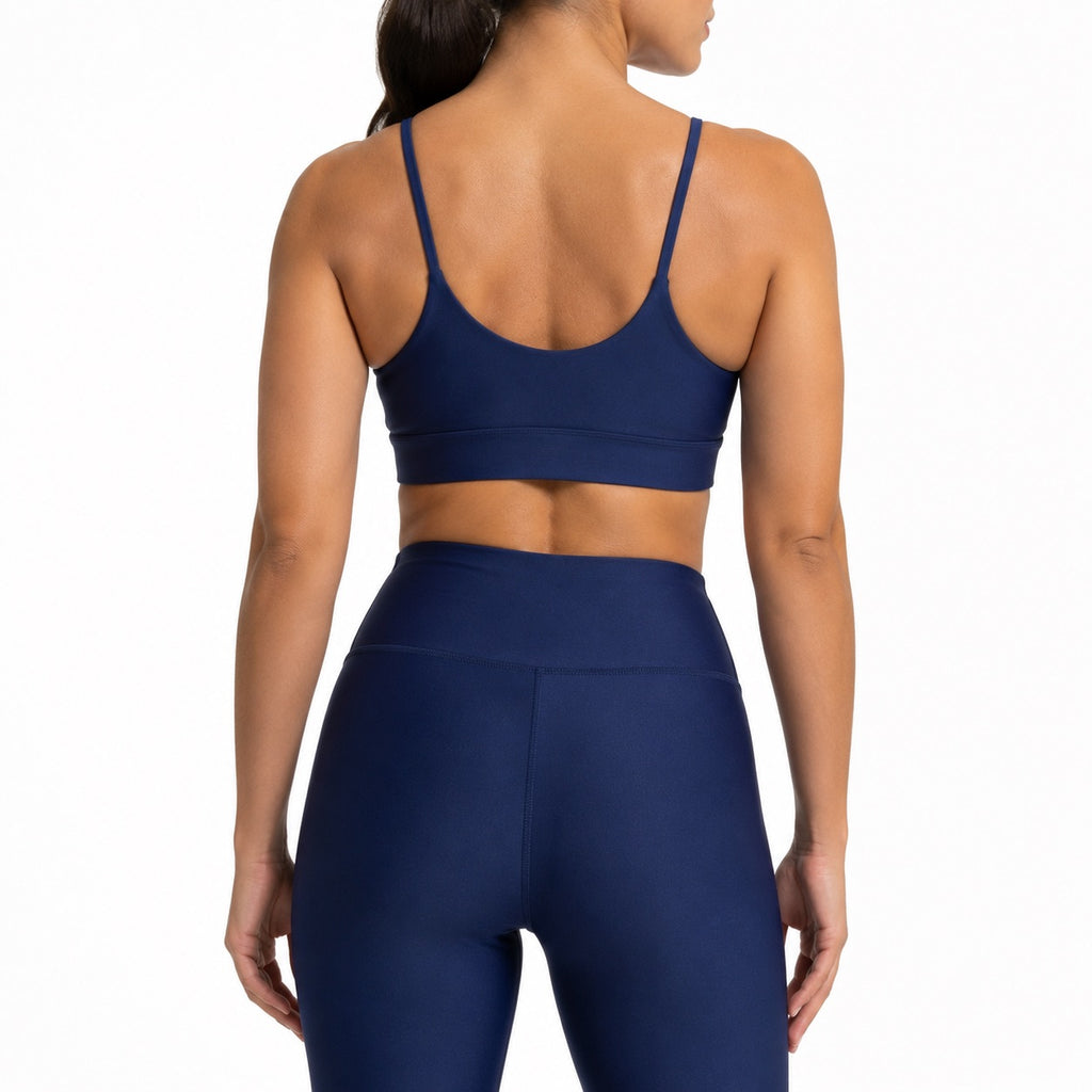 Navy Blue Sports Tank Top