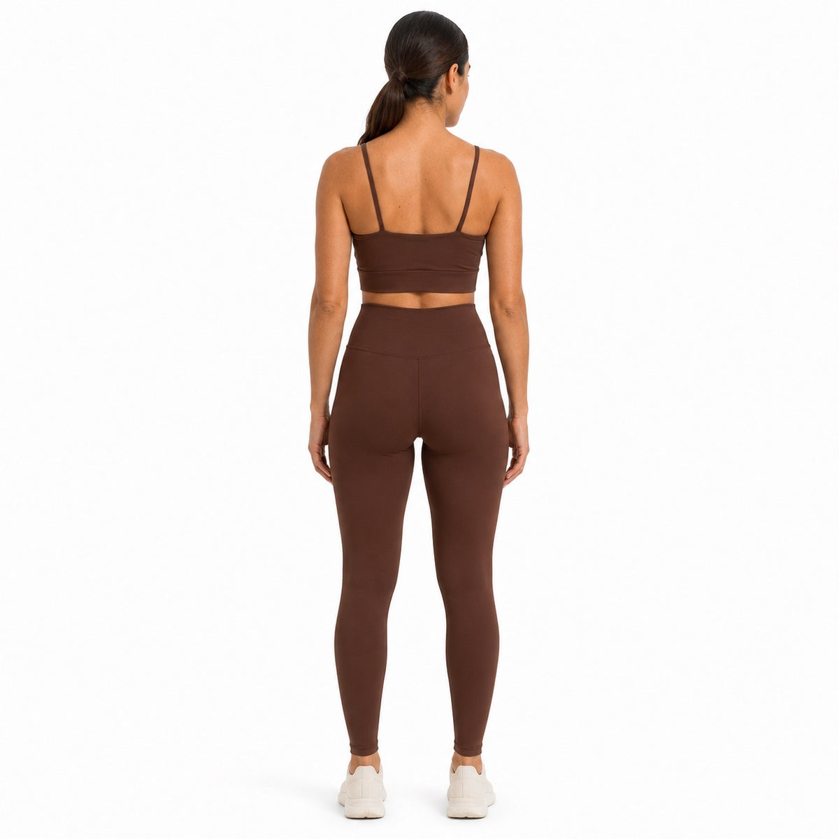 Brown Sports Tank Top