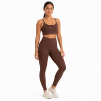 Brown Sports Tank Top