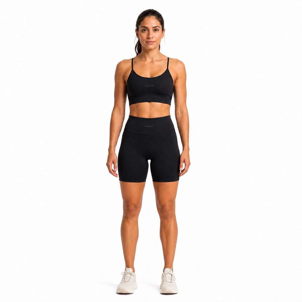 Black Sports Tank Top