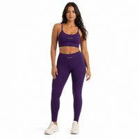 Purple Sports Tank Top