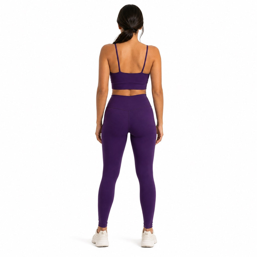 Purple Sports Tank Top
