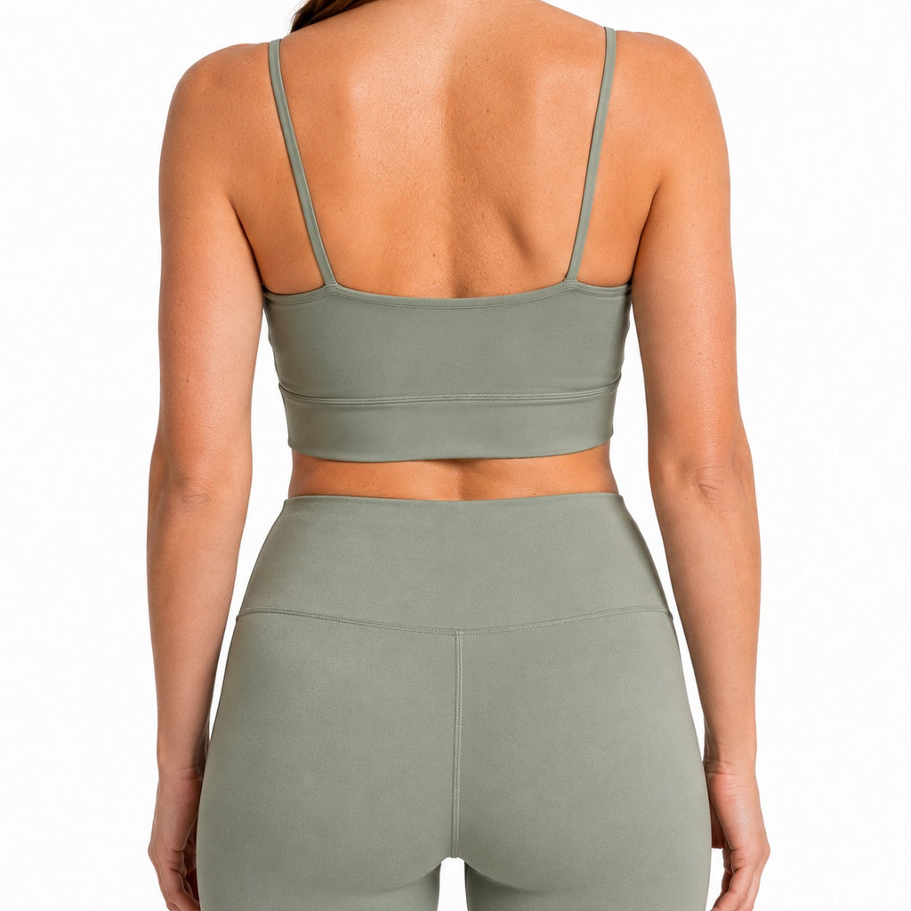 Soft Green Sports Tank Top
