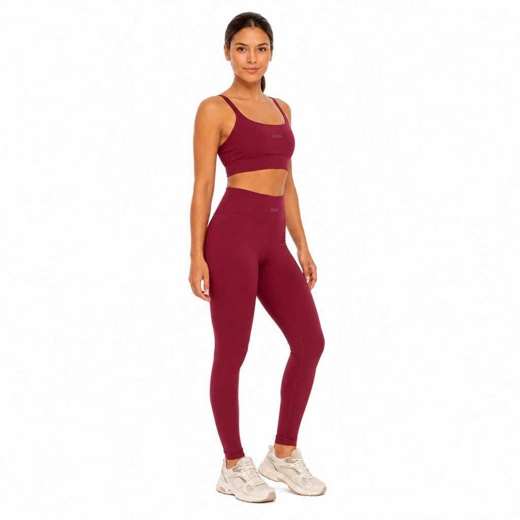 Burgundy Sports Tank Top