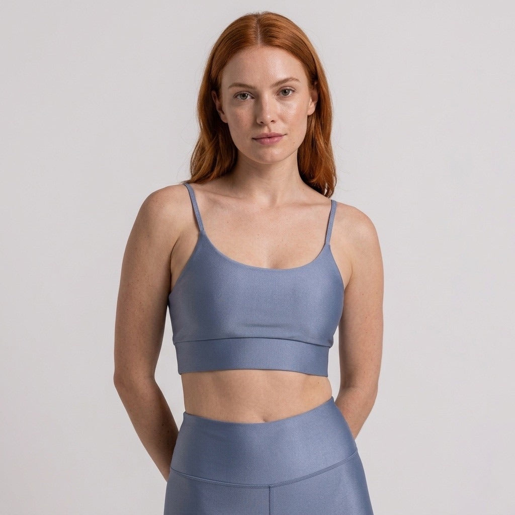 Light Blue Sports Tank Top