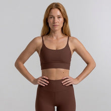 Brown Sports Tank Top
