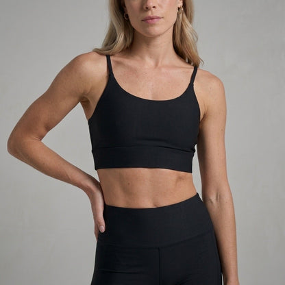 Black Sports Tank Top