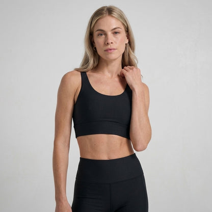 Black Sports Tank Top