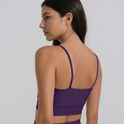 Purple Sports Tank Top