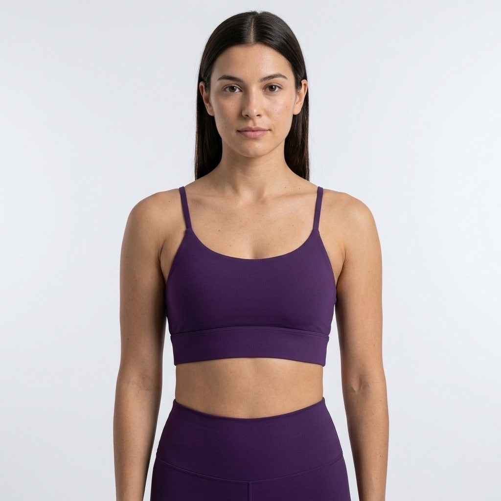 Purple Sports Tank Top