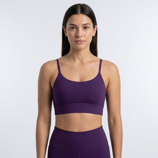 Purple Sports Tank Top